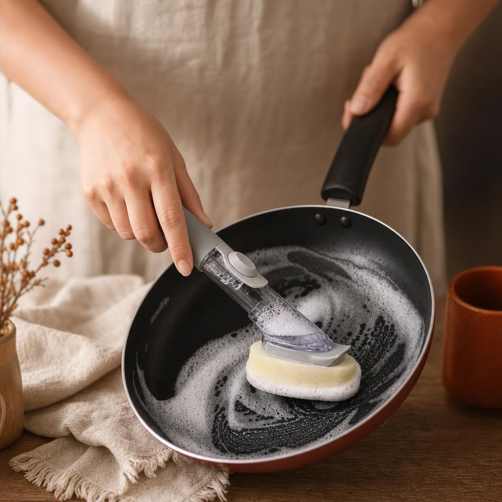 FlowScrub - Refillable Liquid Cleaning Brush