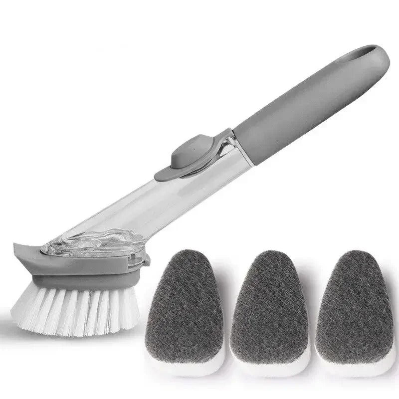 Refillable Liquid Cleaning Brush