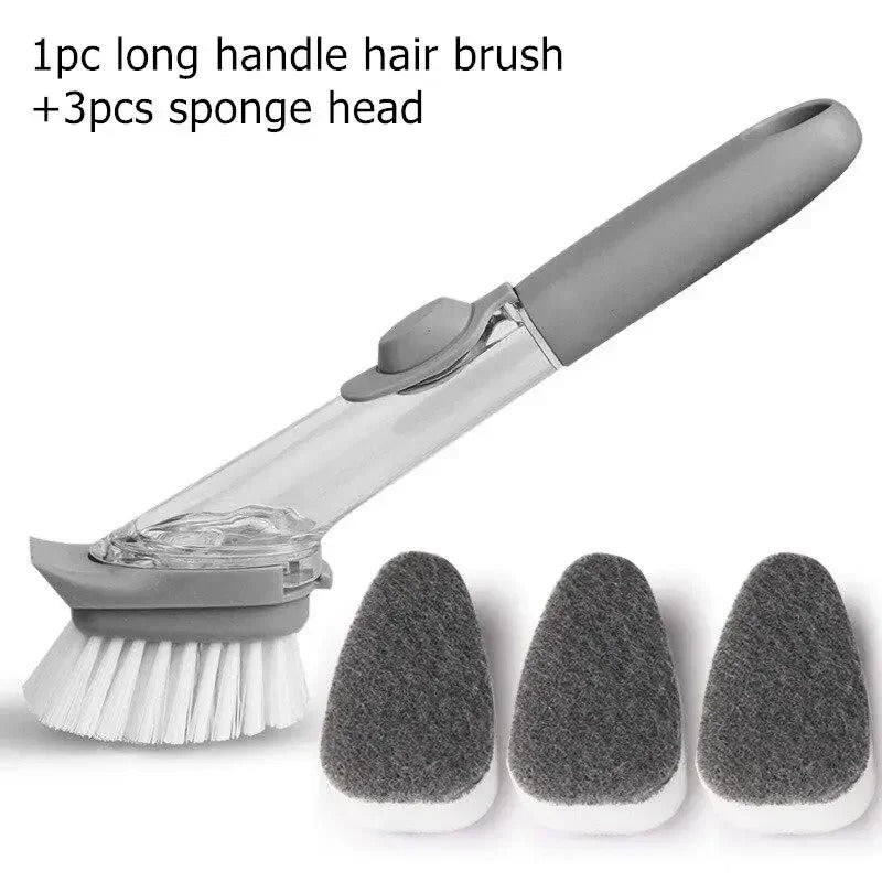 Refillable Liquid Cleaning Brush